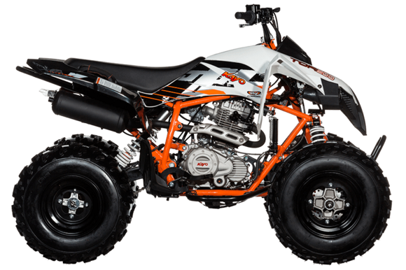 Квадроцикл KAYOA 200 (белый пластик, 2022 г.) pitbikemarket.ru