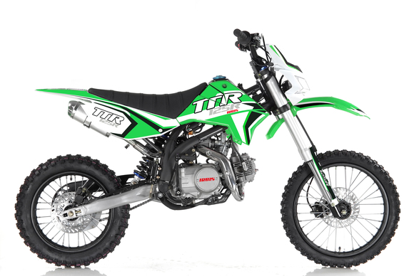 Мотоцикл IRBIS TTR 125R зеленый pitbikemarket.ru