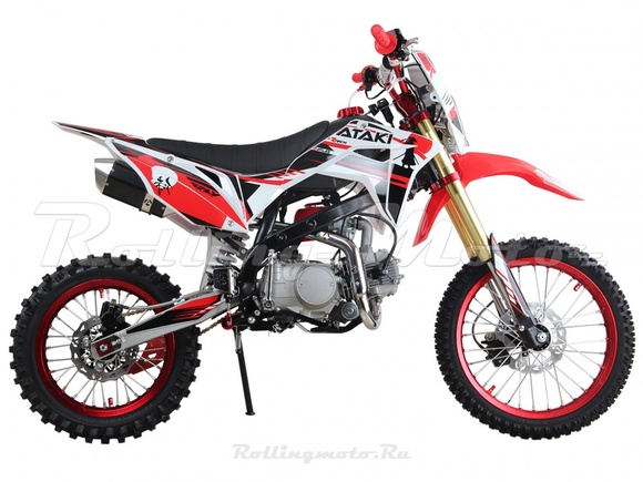 Питбайк ATAKI START YX125EM 17/14 CRF Rollingmoto (эл. стартер 2020 г.) pitbikemarket.ru