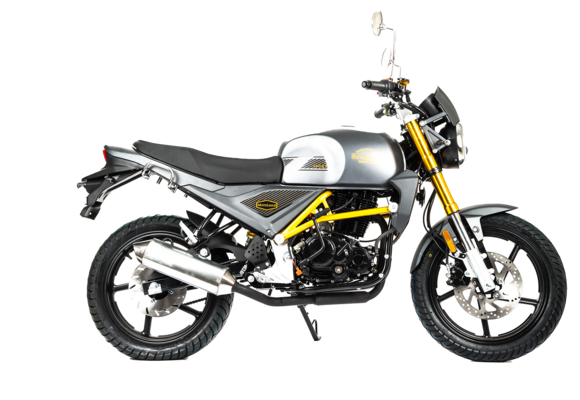 Мотоцикл Motoland SCRAMBLER 250 Черный карбон pitbikemarket.ru