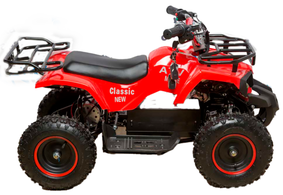 Детский квадроцикл ATV Classic E 800W NEW электрический Оранжевый pitbikemarket.ru