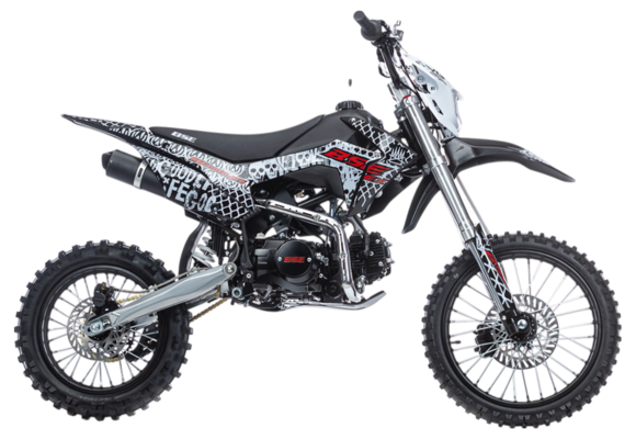 Питбайк BSE EX 125e 14/12 Max13 White Red 1 pitbikemarket.ru