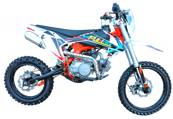 Питбайк Full Crew FC125e 17/14 белый pitbikemarket.ru