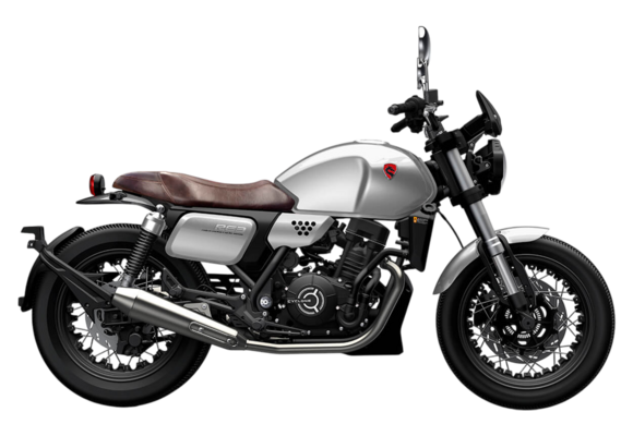 Мотоцикл CYCLONE RE3 (SR400) 2024 Серебристый (ПТС) pitbikemarket.ru