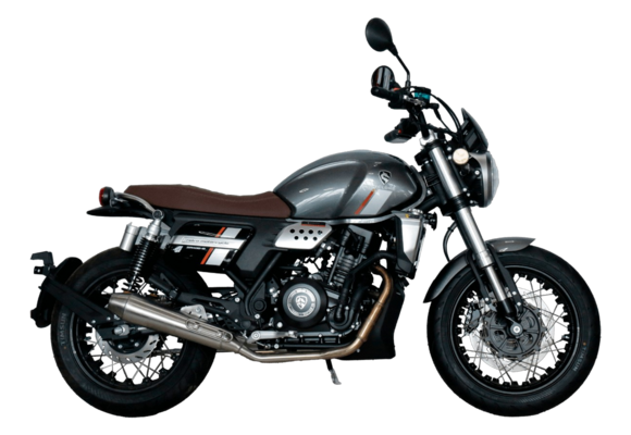 Мотоцикл CYCLONE RE401 (SR400-B) 2024 Серебристый (ПТС) pitbikemarket.ru