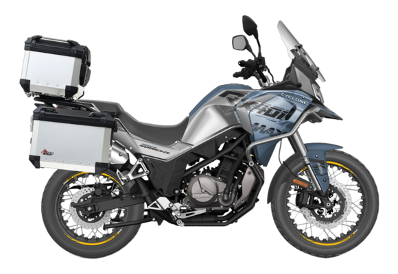 Мотоцикл CYCLONE RX401 (SR400GY-2E) 2025 Синий pitbikemarket.ru