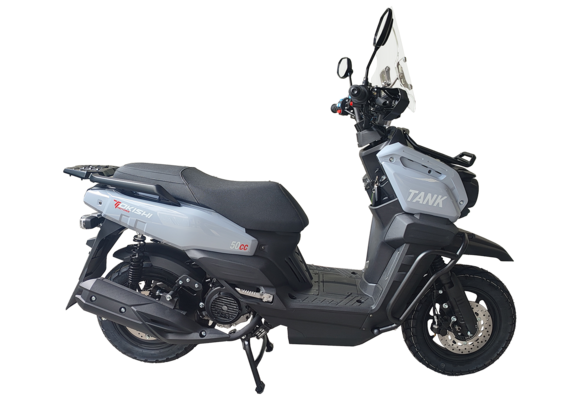 Скутер TOKISHI TANK 1 Nardo Gray pitbikemarket.ru