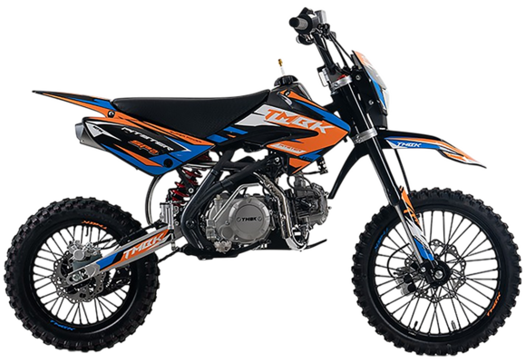 Питбайк TMBK Pitster SP2 125 (17/14) Orange Blue pitbikemarket.ru