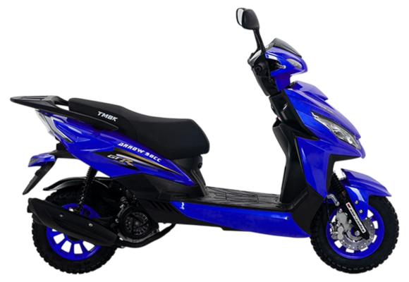 Скутер TMBK ARROW 150CC (SHOW 50CC) Blue pitbikemarket.ru