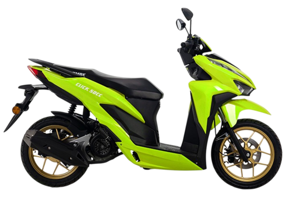 Скутер TMBK CLICK 150CC (SHOW 50CC) Lime pitbikemarket.ru
