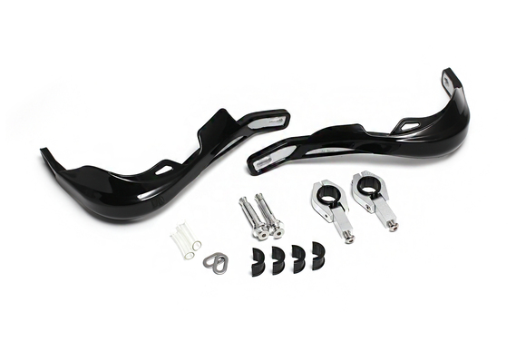 Защита рук эндуро мотоцикла HP03 28mm (армированные, пара) OTOM черные pitbikemarket.ru